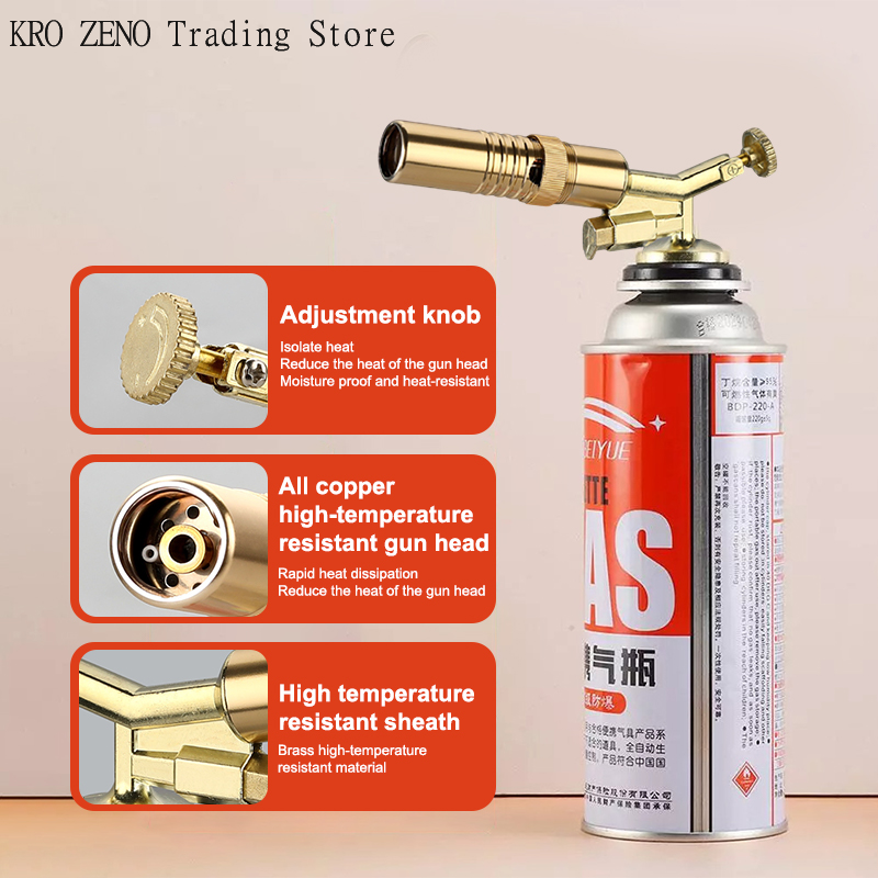 🔝Portable Welding Gas Torch Fl - Camping Cooking Torch recensie en prijs