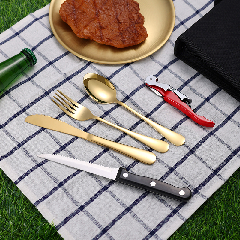 10Pcs Camping Tableware Set 30 - Camping Cooking Utensil Set recensie en prijs