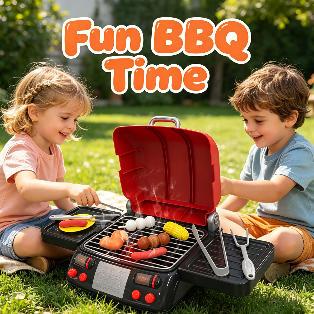 Children's Electric Play Food  - Camping Cooking And Eating Set recensie en prijs