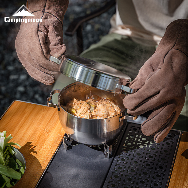 CAMPINGMOON DO-25 Extra-Thick  - Camping Cooking Pan recensie en prijs