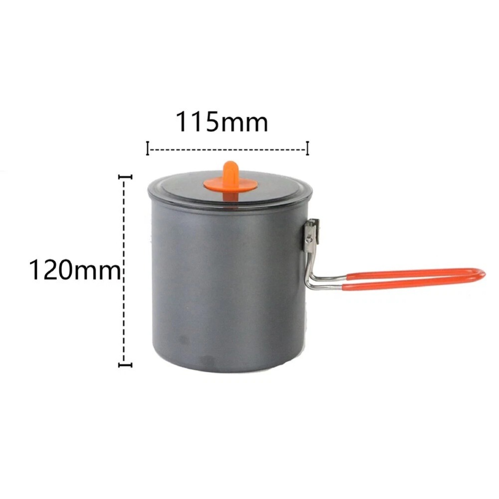 Outdoor Tableware Set - 1L Cam - Camping Cooking Set 2 Person recensie en prijs