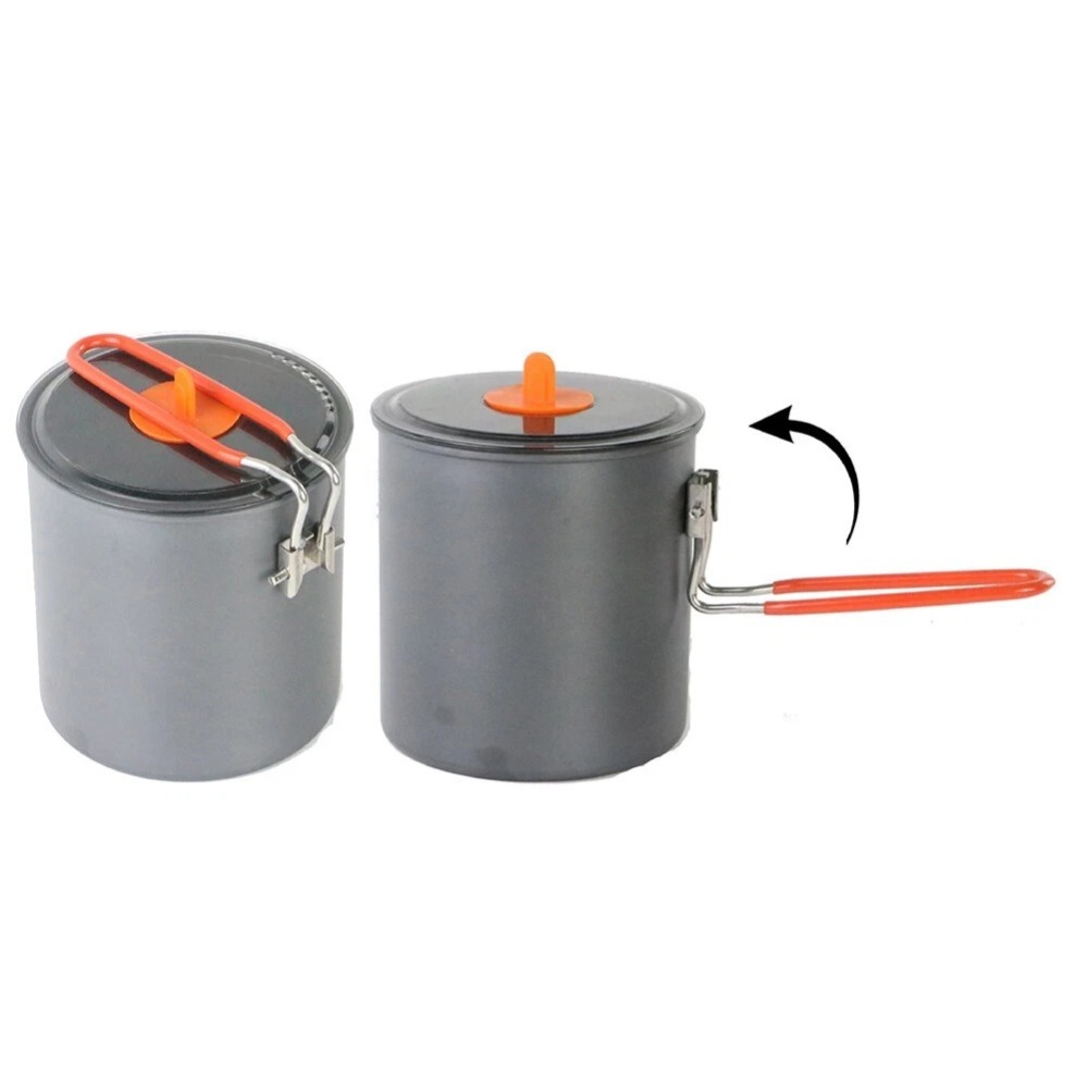 Outdoor Tableware Set - 1L Cam - Camping Cooking Set 2 Person recensie en prijs