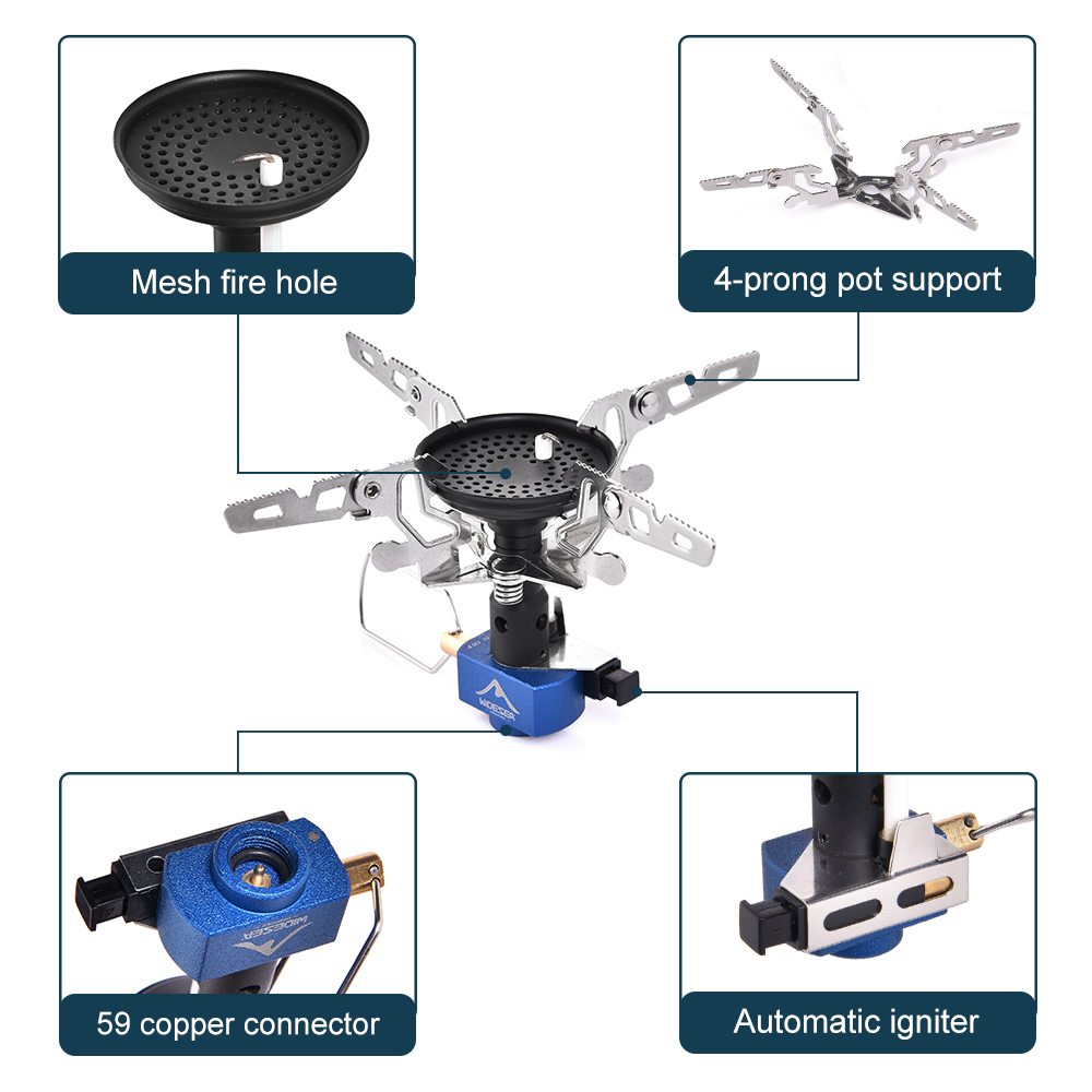 Outdoor Camping Gas Burner Out - Camping Cooking Set 2 Person recensie en prijs