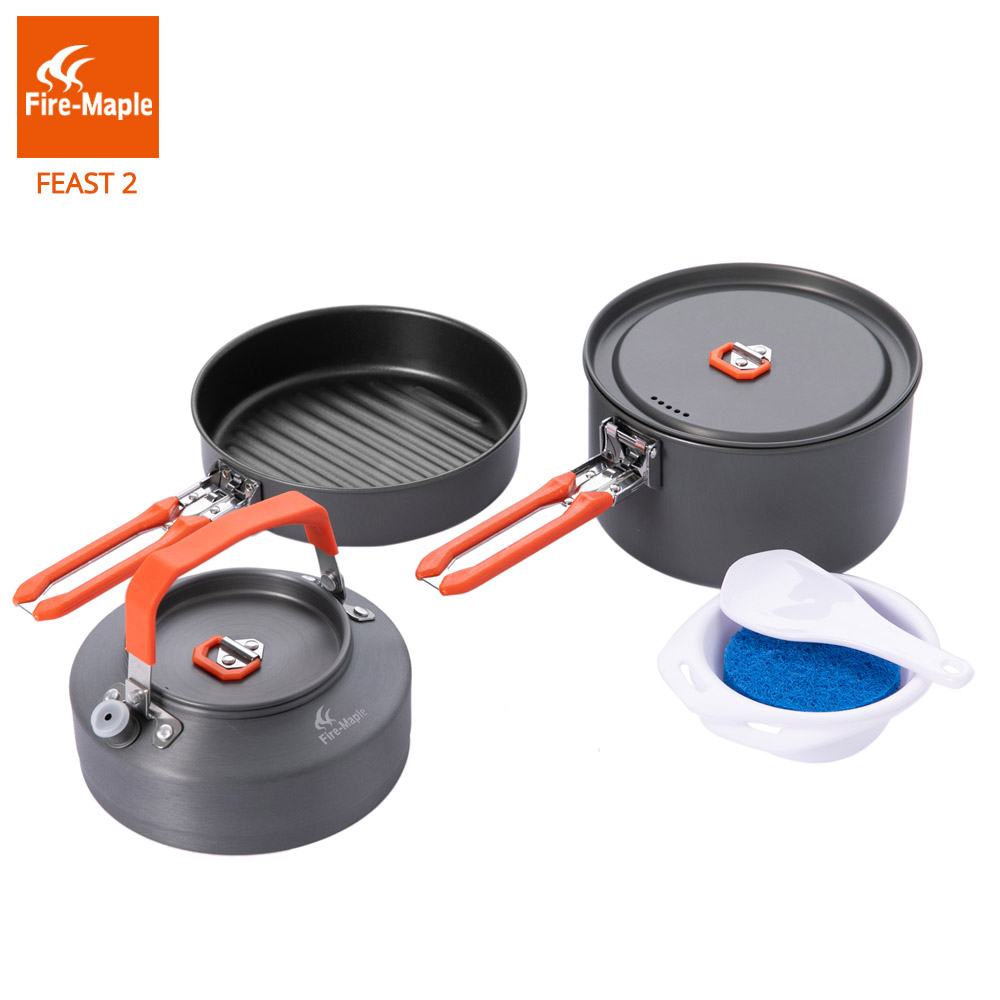 Fire Maple Picnic Pot Pan Set  - Camping Cooking Set 2 Person recensie en prijs