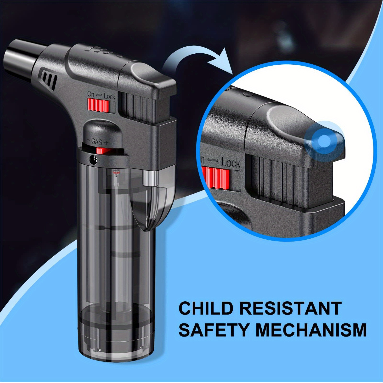 6PCS Spray Gun Jet Butane Gas  - Camping Cooking Torch recensie en prijs