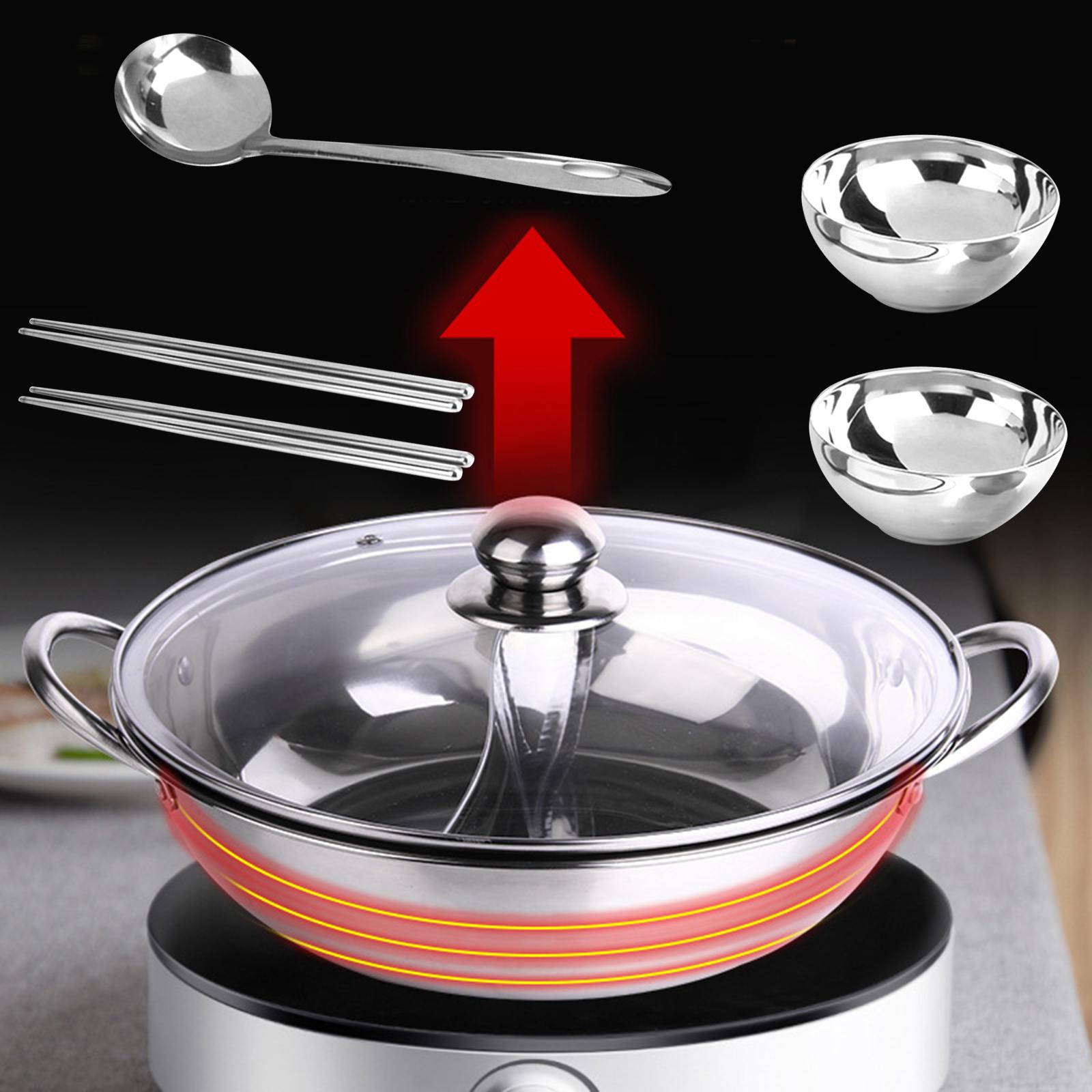 Hot Pot Pan Cooker with Glass  - Camping Cooking Pan recensie en prijs