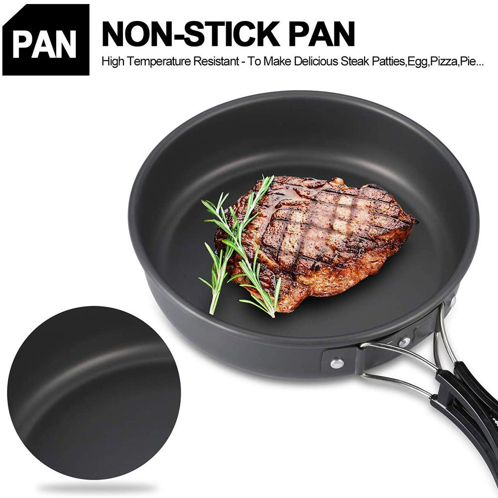 Outdoor camping cookware set m - Camping Cooking Set 2 Person recensie en prijs