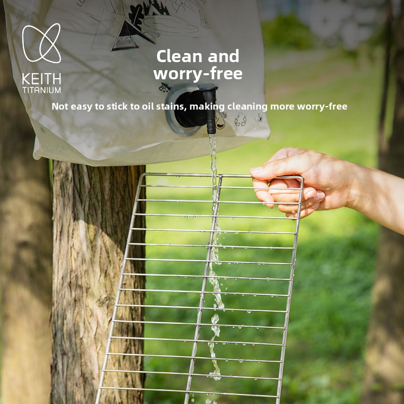 KEITH Pure Titanium Barbecue G - Camping Cooking Gadgets recensie en prijs