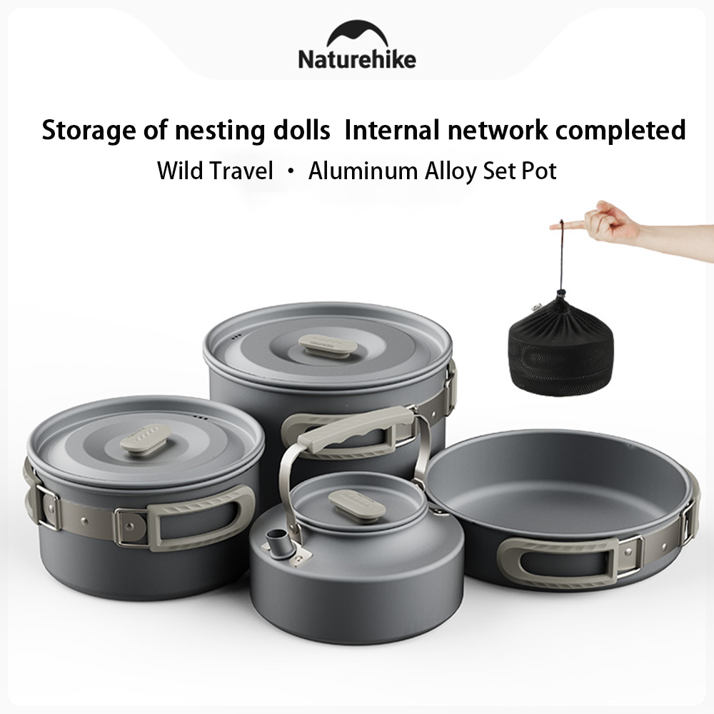 Naturehike Outdoor Pot Set,Cam - Camping Cooking Pan recensie en prijs